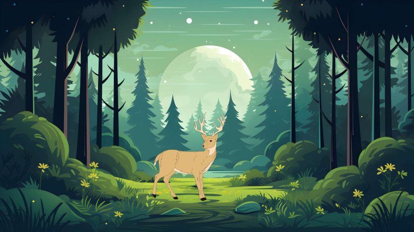 Green Forest Wallpaper