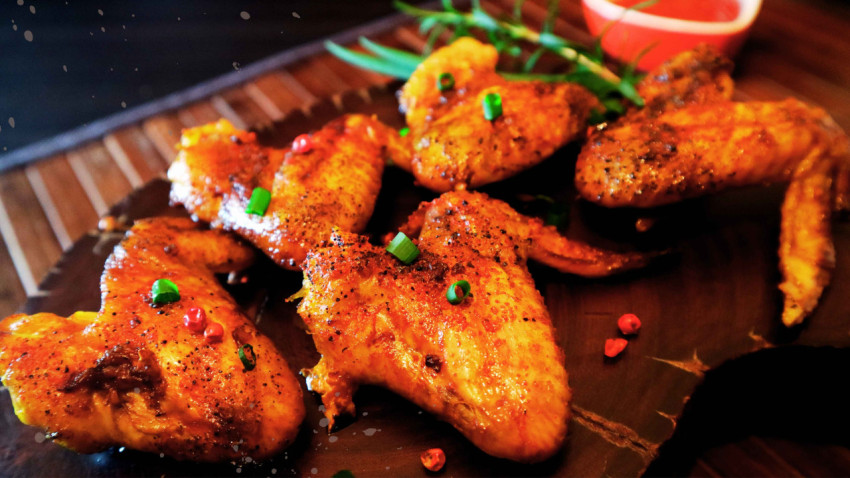 Chicken Wings Images 4K